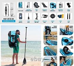 10FT 6 x 15cm iSUP Inflatable Stand up Paddle Board for Adult
