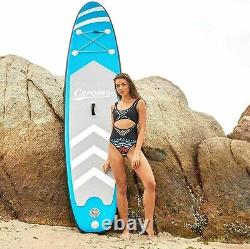 10FT Inflatable Stand Up Paddle Board SUP Surfboard Non-Slip Deck & Accessories