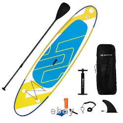 10FT Inflatable Stand Up Paddle Board SUP Surfboard Non-Slip Deck Standing Boat