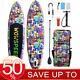 10ft Inflatable Stand Up Paddle Board Sup Surfboard Non-slip Deck With Pump Bag Uk