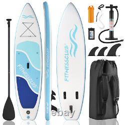 10FT Inflatable Stand Up Paddle Board SUP Surfboard With Complete Kit Accessories