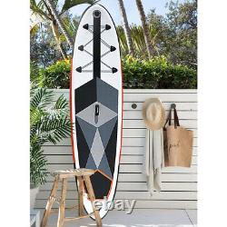 10FT Inflatable Stand Up Paddle Board SUP Surfboard with complete kit 6'' Thick