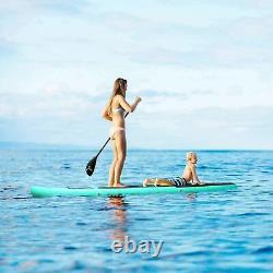 10FT Inflatable Stand Up Paddle Board SUP Surfing Surfboard Kayak Paddleboard UK