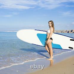 10FT Inflatable Stand Up Paddle Board Surfboard Floatable Aluminum Paddle
