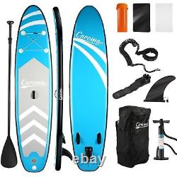 10FT Inflatable Stand Up Paddle Board Surfboard SUP board with complete kit uk