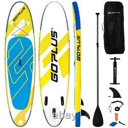 10FT Inflatable Stand Up Paddle Board with Adjustable Paddle