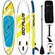 10ft Inflatable Stand Up Paddle Board With Adjustable Paddle