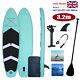 10ft Inflatable Stand Up Paddle Sup Board Surfing Surf Board Paddleboard Kit Uk