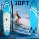 10ft Inflatable Stand Up Paddle Sup Board Surfing Surf Board Paddleboard Kit Uk