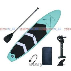 10FT Inflatable Stand Up Paddle SUP Board Surfing Surf Board Paddleboard Kit UK
