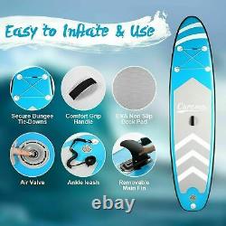 10FT Inflatable Stand Up Paddle SUP Board Surfing surf Board paddleboard E 171