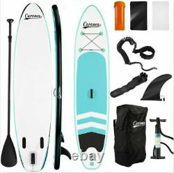 10FT Inflatable Stand Up Paddle SUP Board Surfing surf Board paddleboard E 185