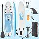 10ft Inflatable Surfboard Stand Up Paddle Board Sup Non-slip Deck & Accessories