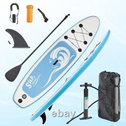 10FT Inflatable Surfboard Stand Up Paddle Board SUP Non-Slip Deck & Accessories