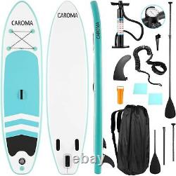 10FT Paddle Board Inflatable Stand Up Surfboard Complete Kit Non-Slip Adult UK