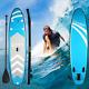 10ft Sup Inflatable Surfing Board Soft Surf Stand Up Paddle Board With Pump Bag