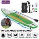 10ft Stand Up Paddle Board Inflatable Surfboard Paddelboard With Complete Kit Uk