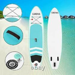 10FT Stand Up Paddle Board SUP Board Inflatable Surfing Surfboard Paddleboard UK