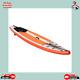 10ft Inflatable Stand Up Paddle Board Kit Adjustable Paddle, Non-slip Deck Board