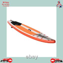 10Ft Inflatable Stand Up Paddle Board Kit Adjustable Paddle, Non-Slip Deck Board