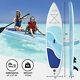 10'/10.6ft Inflatable Paddle Board Sup Stand Up Surfboard Kit Full Accessories