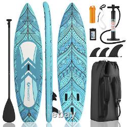 10'/10.6FT Inflatable Paddle Board SUP Stand Up Surfboard Kit Full Accessories