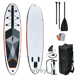 10/11FT Inflatable Surfboard Stand-Up SUP Adjustable Paddle Board Non-slip Deck