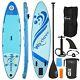 10/11ft Paddle Board Inflatable Sports Surf Stand Up Surfboard With Fin Pump Kit