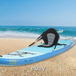 10'/11'ft Stand Up Paddle Board Inflatable SUP Surfboard with Kayak Seat Option