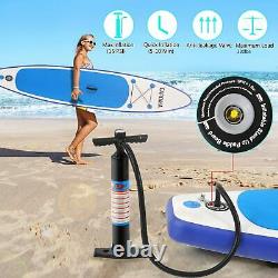 10.5FT Inflatable Paddle Board SUP Stand Up Paddleboard Surfing surf Board kayak