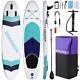 10.5ft Inflatable Stand Up Paddle Board Sup Beach Surfboard With Complete Kit Uk