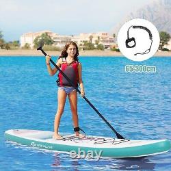 10.5FT Inflatable Stand Up Paddle Board SUP Surfboard Adjustable Non-Slip WithPump