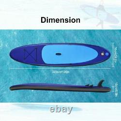 10.5FT Inflatable Stand Up Paddle Board SUP Surfboard Non-Slip Deck with Pump &Bag