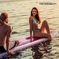 10.5FT Inflatable Stand Up Paddle Board Surfboard Complete Accessories Set