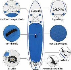 10.5FT Inflatable Stand Up Paddle SUP Board Surf Board paddleboard kayak 320cm
