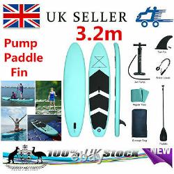 10.5FT Inflatable Stand Up Paddle SUP Board Surfing surf Board paddleboard kayak