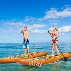 10.5/11FT Inflatable Stand Up Paddle Board SUP Surfboard Adjustable Non-Slip