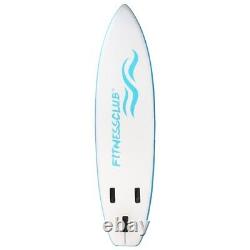 10.5 FT Fitness Club Inflatable Stand Up Paddle Board Boat Full Kit Accessories
