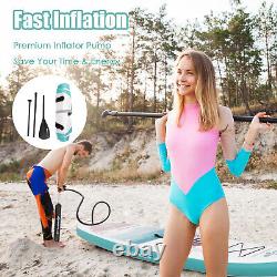 10.5 FT Inflatable Stand Up Paddle Board Boat Widened Non-Slip Deck