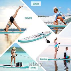 10.5 FT Inflatable Stand Up Paddle Board Boat Widened Non-Slip Deck