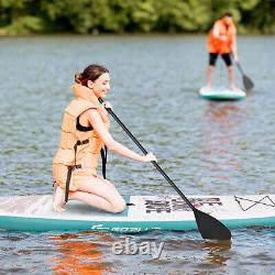 10.5 FT Inflatable Stand Up Paddle Board Boat Widened Non-Slip Deck
