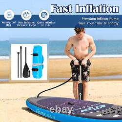 10.5 FT Inflatable Stand Up Paddle Board Youth & Adult Non-Slip Standing Boat
