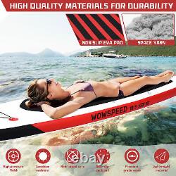10.5' Inflatable Stand Up Paddle Board SUP Surfboard With Complete Kit 6'' Thick