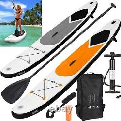 10.5ft SUP Inflatable Stand Up Paddle Board Surf Board Carry Bag or Pump/Seat