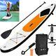 10.5ft Sup Inflatable Stand Up Paddle Board Surf Board Carry Bag Or Pump/seat