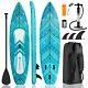 10.6ft Inflatable Paddle Board Sup Stand Up Surfboard Kit Full Accessories