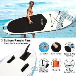 10.6FT Inflatable Stand Up Paddle Board Surfboard SUP board with complete kit