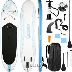 10.6FT Inflatable Stand Up Paddle Board Surfboard SUP board with complete kit