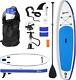 10.6ft Paddle Board Inflatable Stand Up Surfboard Complete Kit Non-slip Adult