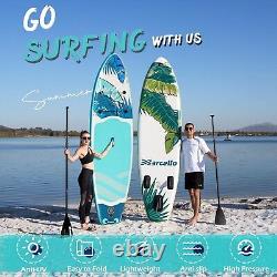 10'6×33×6 Inflatable Stand Up Paddle Board, Paddle Board, SUP Board with with